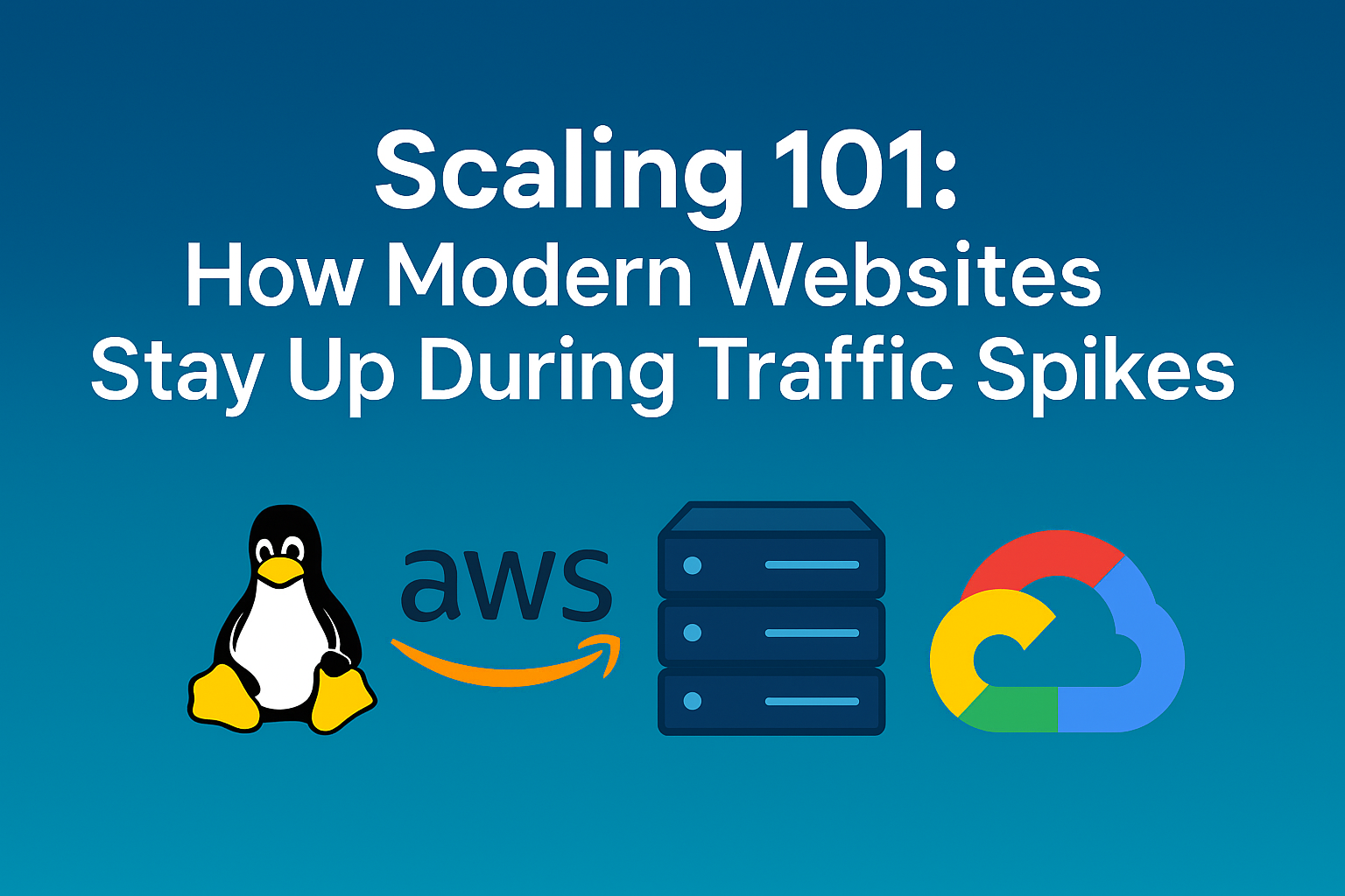 Scaling 101: How Modern Websites Stay Up During Traffic Spikes