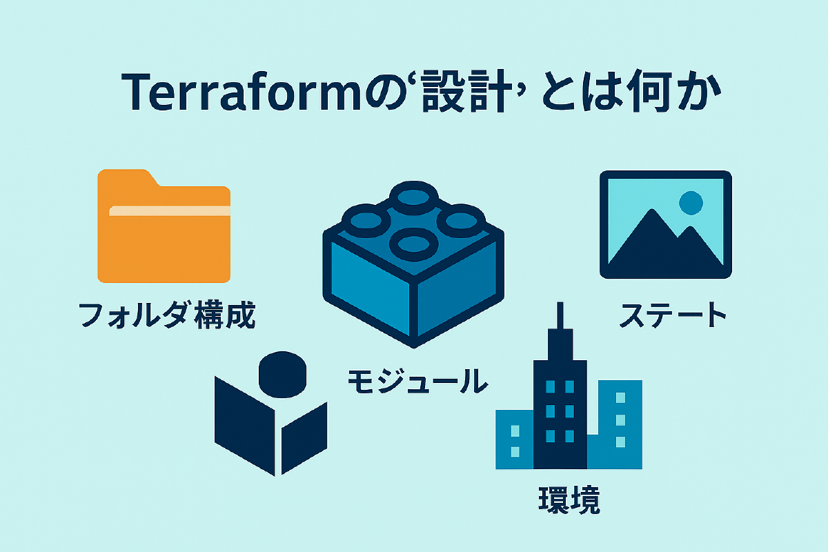 Terraform 設計の全体像：フォルダ構成・モジュール・環境分け・ステート管理