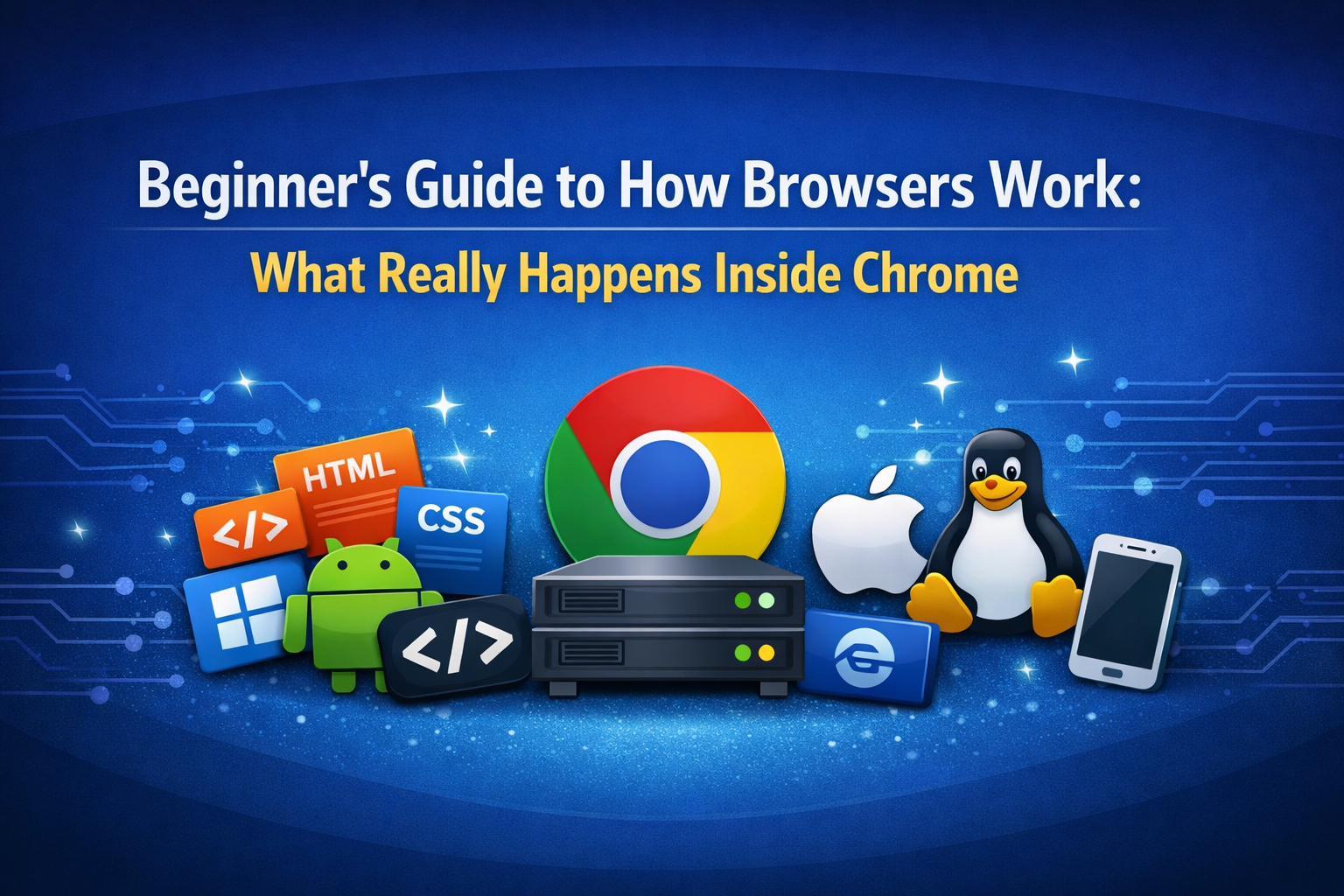 【新手必讀】瀏覽器是怎麼運作的？Chrome 裡到底發生了什麼事？