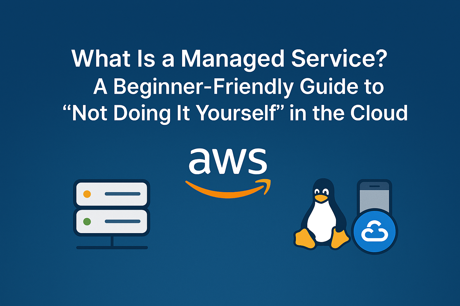 【新手必读】什么是托管服务（Managed Service）？不必亲自动手的现代云计算用法